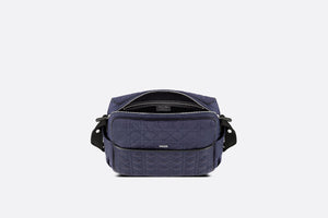 Changing Bag • Navy Blue Cannage Technical Canvas