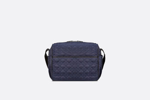 Changing Bag • Navy Blue Cannage Technical Canvas