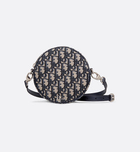 Baby Ball Bag • Blue Dior Oblique Canvas and Calfskin