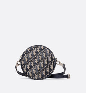 Baby Ball Bag • Blue Dior Oblique Canvas and Calfskin