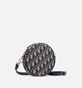 Baby Ball Bag • Blue Dior Oblique Canvas and Calfskin