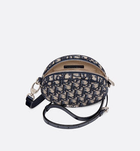 Baby Ball Bag • Blue Dior Oblique Canvas and Calfskin