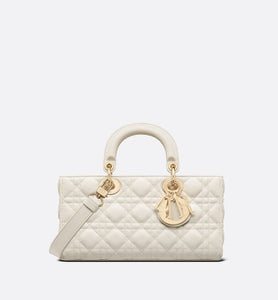 Lady D-Joy Bag • Latte Cannage Lambskin