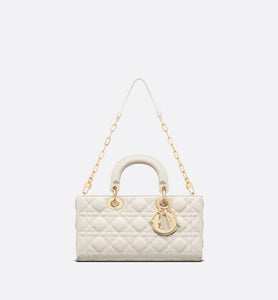 Lady D-Joy Bag • Latte Cannage Lambskin