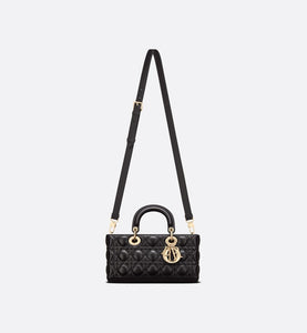 Lady D-Joy Bag • Black Cannage Lambskin