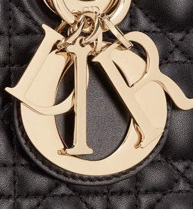 Lady D-Joy Bag • Black Cannage Lambskin