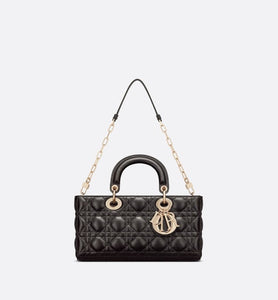 Lady D-Joy Bag • Black Cannage Lambskin