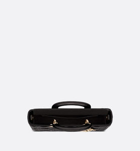 Lady D-Joy Bag • Black Cannage Lambskin