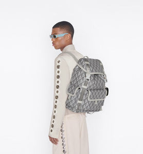 Dior Hit the Road Backpack • Dior Gray CD Diamond Canvas