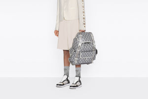 Dior Hit the Road Backpack • Dior Gray CD Diamond Canvas