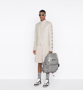 Dior Hit the Road Backpack • Dior Gray CD Diamond Canvas