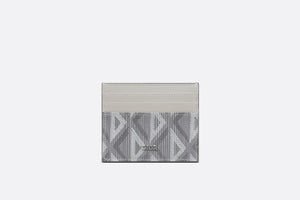 Card Holder • Dior Gray CD Diamond Canvas