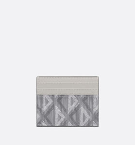 Card Holder • Dior Gray CD Diamond Canvas