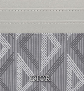 Card Holder • Dior Gray CD Diamond Canvas