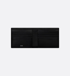 Wallet • Black CD Diamond Canvas