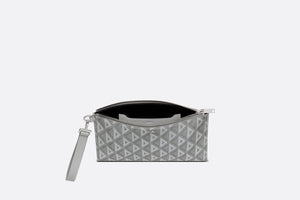 A5 Pouch • Dior Gray CD Diamond Canvas