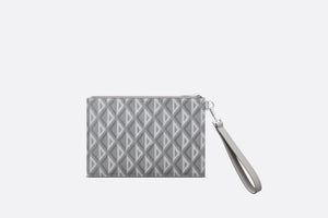 A5 Pouch • Dior Gray CD Diamond Canvas