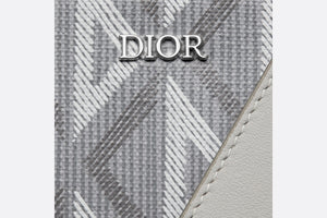 A5 Pouch • Dior Gray CD Diamond Canvas