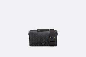 Dior Lingot 22 Bag • Black CD Diamond Canvas