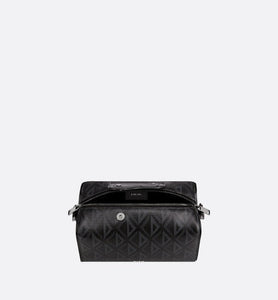 Dior Lingot 22 Bag • Black CD Diamond Canvas