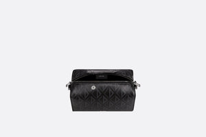 Dior Lingot 22 Bag • Black CD Diamond Canvas