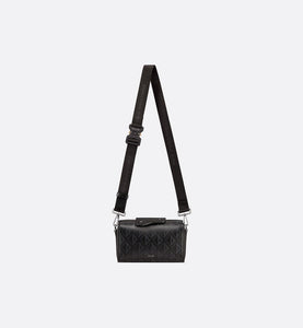 Dior Lingot 22 Bag • Black CD Diamond Canvas