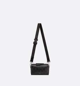Dior Lingot 22 Bag • Black CD Diamond Canvas