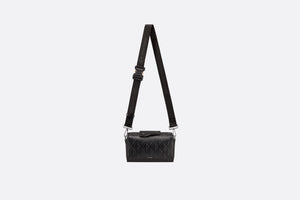 Dior Lingot 22 Bag • Black CD Diamond Canvas