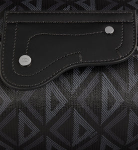 Dior Lingot 22 Bag • Black CD Diamond Canvas