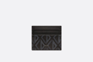 Card Holder • Black CD Diamond Canvas