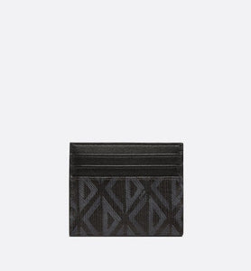 Card Holder • Black CD Diamond Canvas