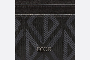 Card Holder • Black CD Diamond Canvas