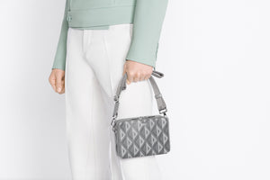 Messenger Pouch • Dior Gray CD Diamond Canvas