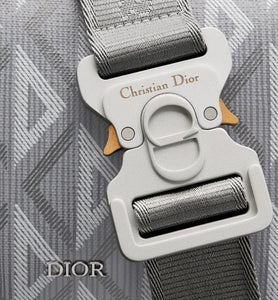 Dior Lingot 22 Bag • Dior Gray CD Diamond Canvas