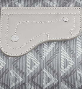 Dior Lingot 22 Bag • Dior Gray CD Diamond Canvas