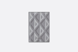 Bi-Fold Card Holder • Dior Gray CD Diamond Canvas