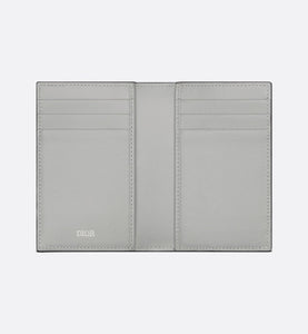 Bi-Fold Card Holder • Dior Gray CD Diamond Canvas