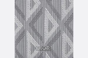 Bi-Fold Card Holder • Dior Gray CD Diamond Canvas