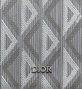 Toiletry Bag • Dior Gray CD Diamond Canvas