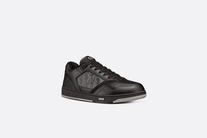 B27 Low-Top Sneaker • Black Dior Oblique Galaxy Leather with Smooth Calfskin and Suede