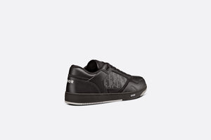 B27 Low-Top Sneaker • Black Dior Oblique Galaxy Leather with Smooth Calfskin and Suede