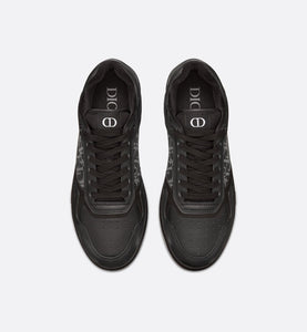 B27 Low-Top Sneaker • Black Dior Oblique Galaxy Leather with Smooth Calfskin and Suede