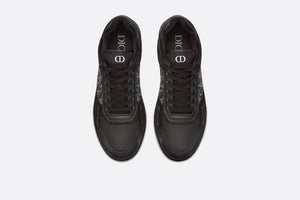 B27 Low-Top Sneaker • Black Dior Oblique Galaxy Leather with Smooth Calfskin and Suede