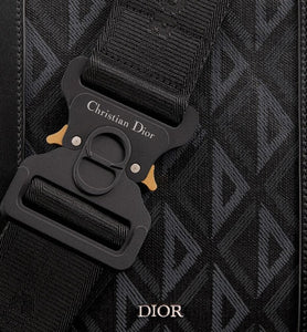 Dior Lingot 50 Duffle Bag • Black CD Diamond Canvas