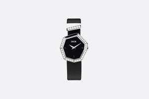 GEM DIOR 16.5 cm • Ø 27 mm (1”), Steel, Mother-of-Pearl and Diamonds