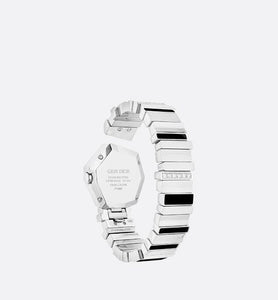 GEM DIOR 16.5 cm • Ø 27 mm (1”), Steel, Mother-of-Pearl and Diamonds