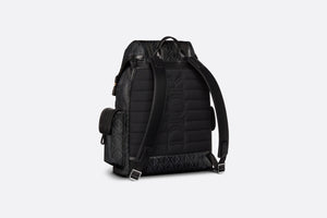 Dior Hit the Road Backpack • Black CD Diamond Canvas