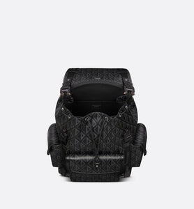 Dior Hit the Road Backpack • Black CD Diamond Canvas