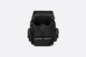 Dior Hit the Road Backpack • Black CD Diamond Canvas