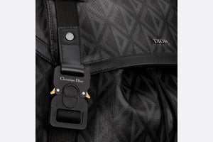 Dior Hit the Road Backpack • Black CD Diamond Canvas